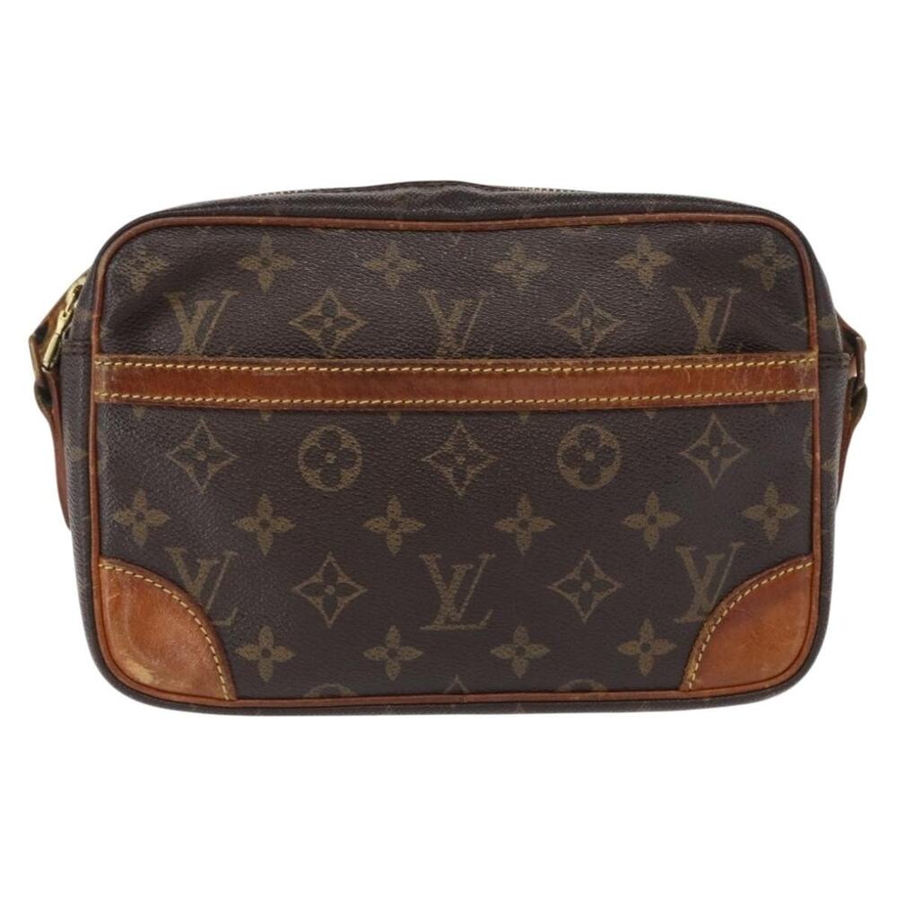 Louis Vuitton Monogram Trocadero 23 Shoulder Bag Brown